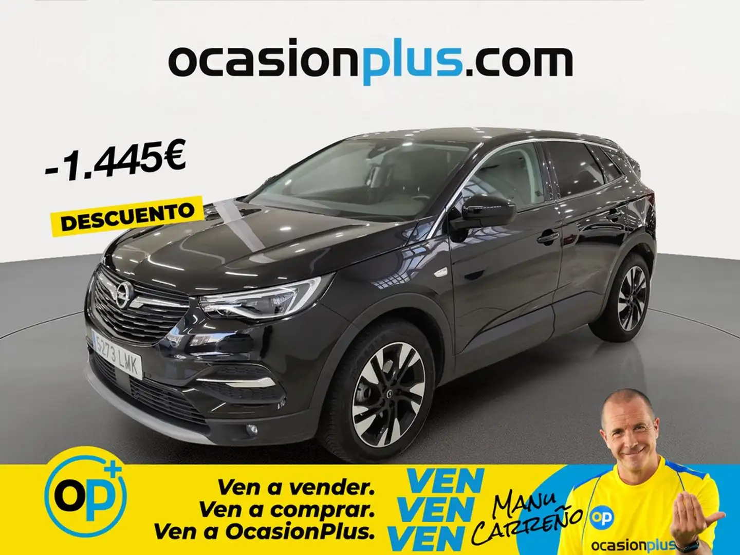 Opel Grandland X 1.2T S&S Ultimate Aut. 130 Negro - 1