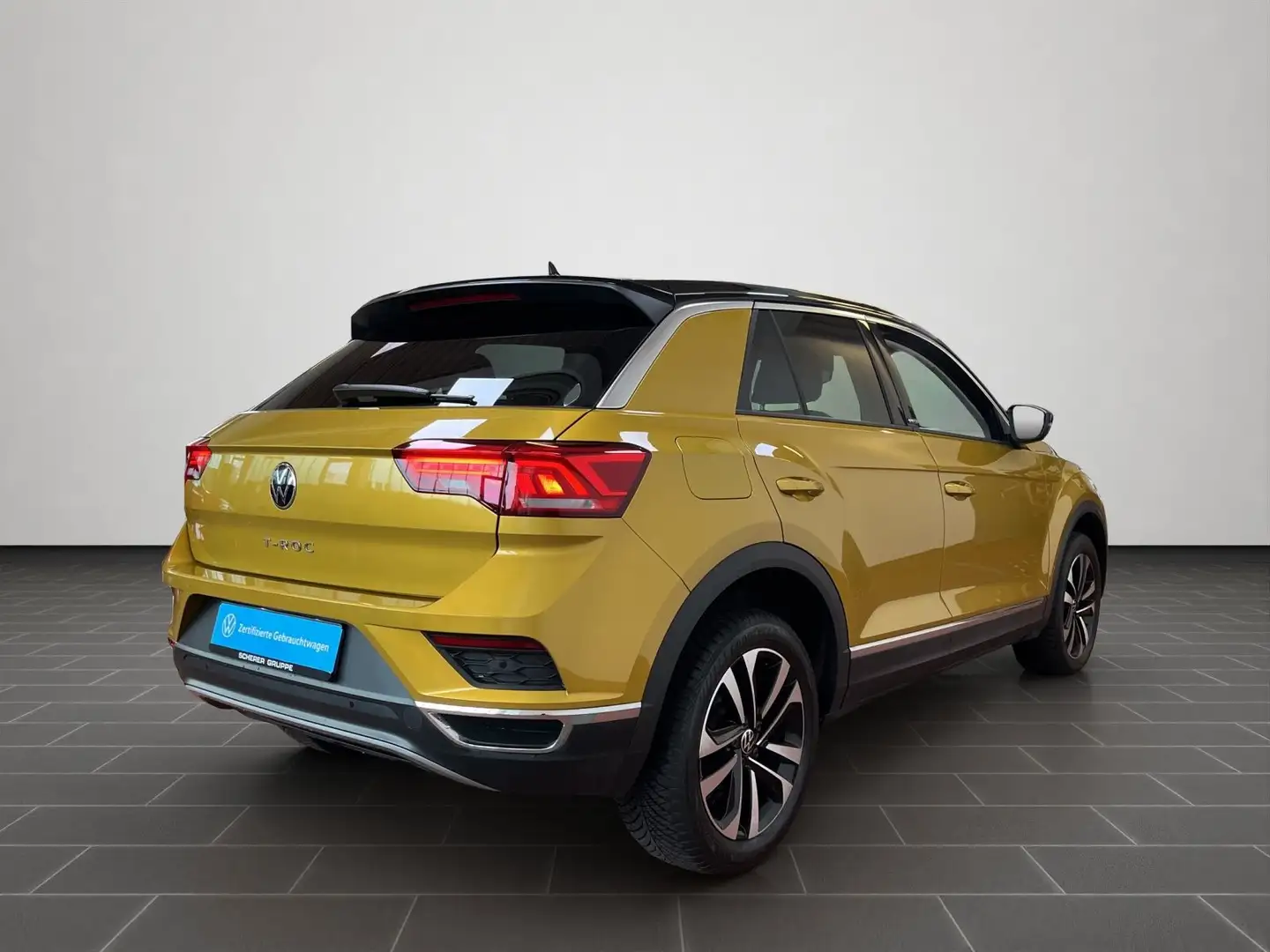 Volkswagen T-Roc T-ROC T-Roc 1.5 TSI DSG United, LED, Navi, ACC, Jaune - 2