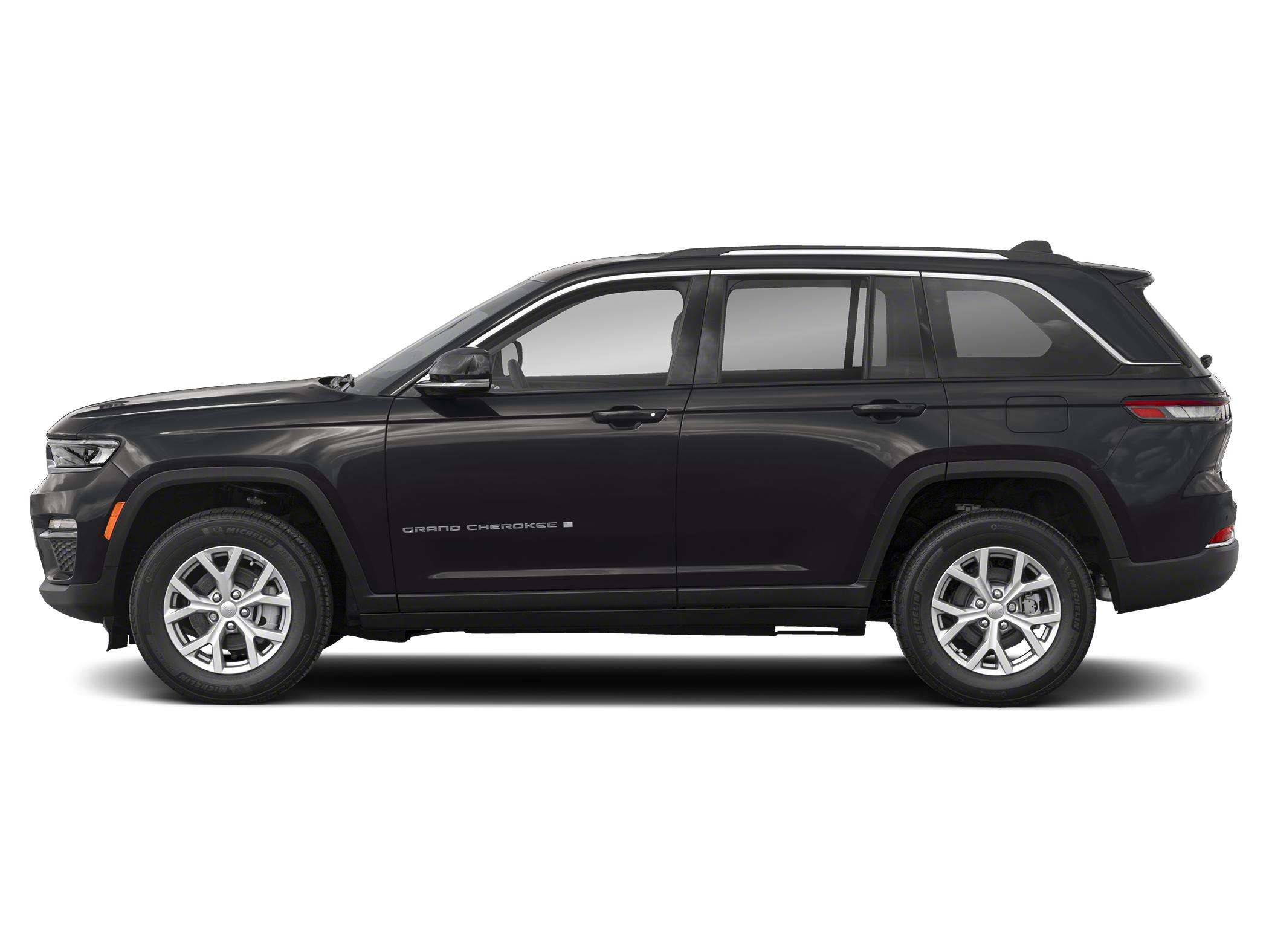 Diamond Black Crystal Pearl 2024 Jeep Grand Cherokee SUV / Crossover Four-Wheel Drive 8-Speed Automatic