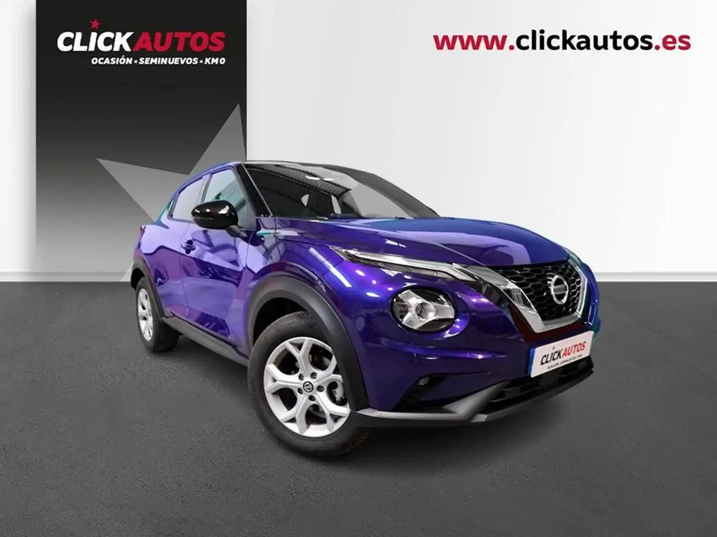Nissan Juke 1.0 DIGT 114CV N-Connecta DCT Blauw - 2