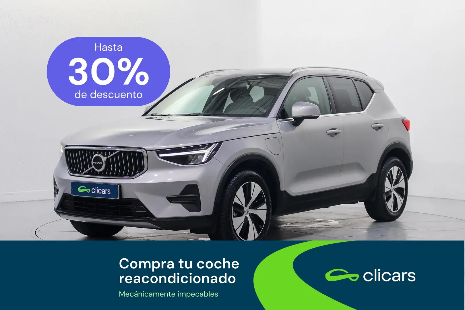 Volvo XC40 T4 Recharge Core Aut. Gris - 1