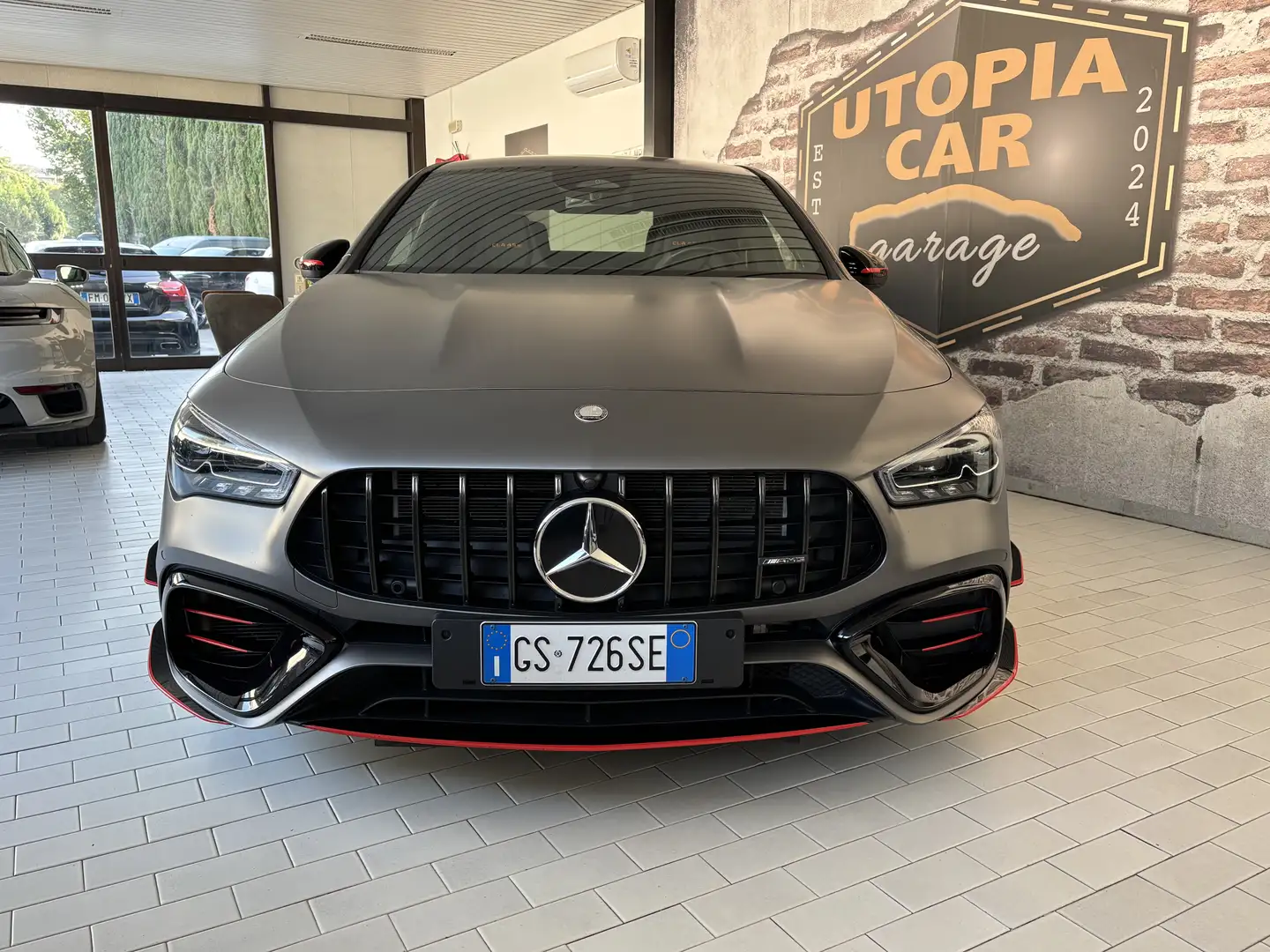 Mercedes-Benz CLA 45 AMG CoupeS 4matic STREET EDITION STYLE UNICA IN ITALIA Gris - 1