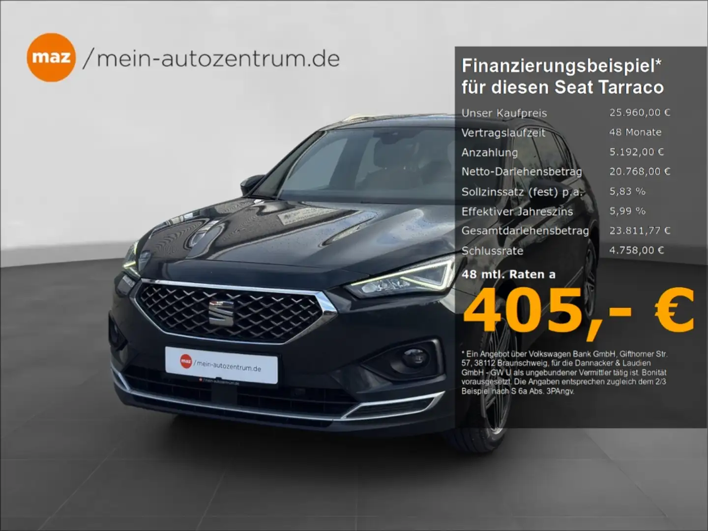 SEAT Tarraco 2.0 TDI Xcellence 4Drive Alu LED AHK Navi Beats AC Gris - 1