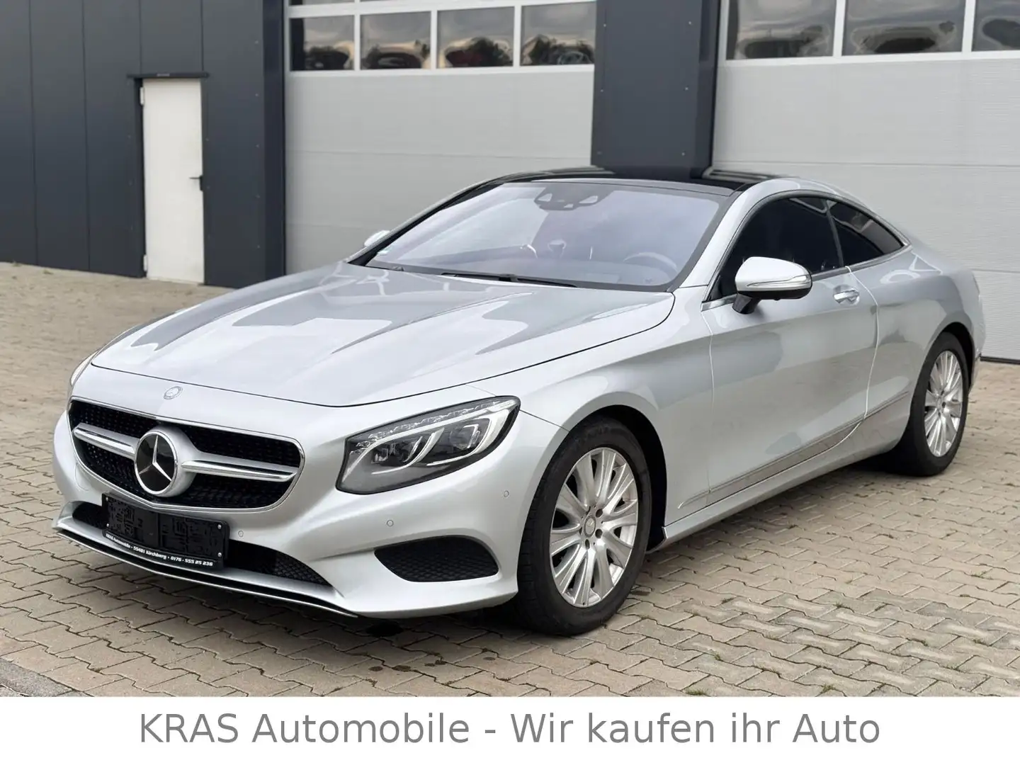 Mercedes-Benz S 500 S Coupe S 500 4Matic Silber - 1