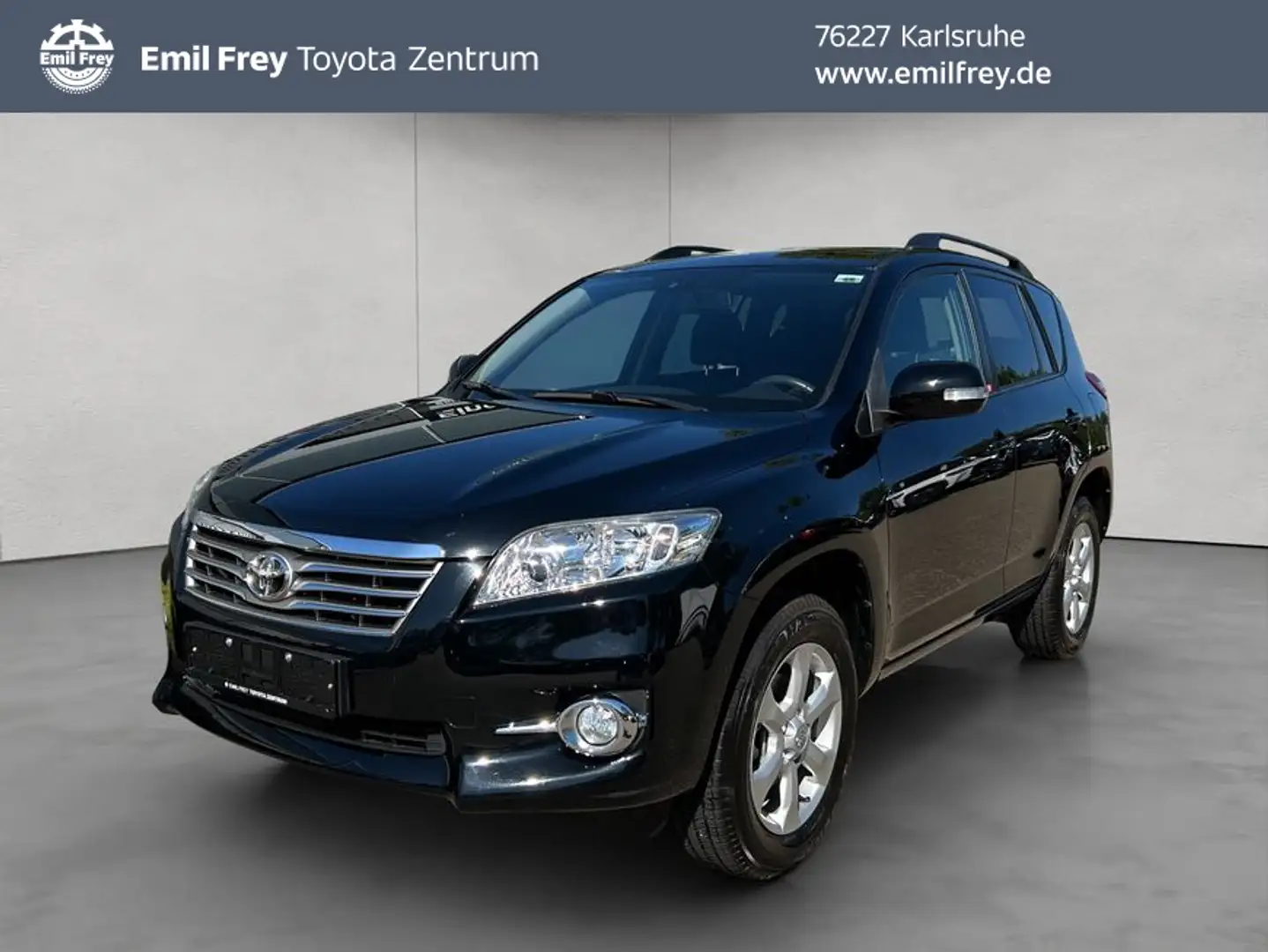 Toyota RAV 4 2.0 4x2 AHK, MP3, 8 fach Ber. Zwart - 1