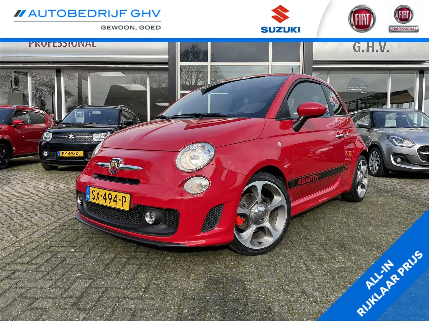 Fiat 500 Abarth 1.4 TURBO 140PK Rojo - 1