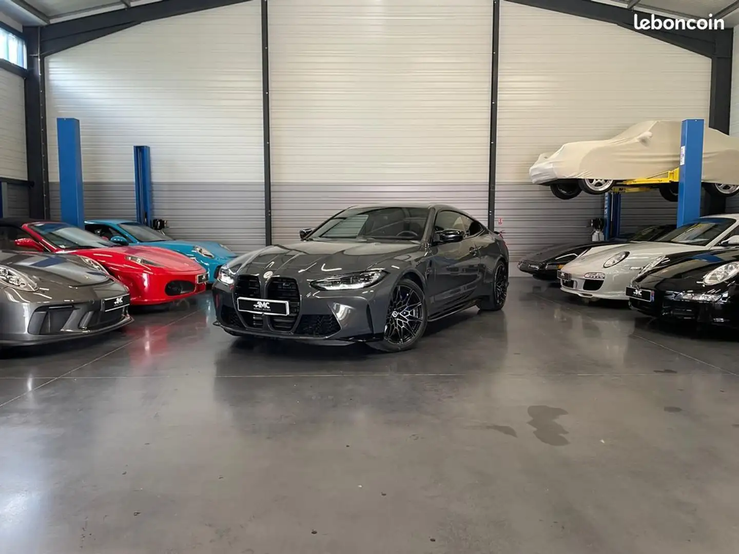 BMW M4 Compétition X Drive 510 CV 1ère main Française Har Grijs - 1
