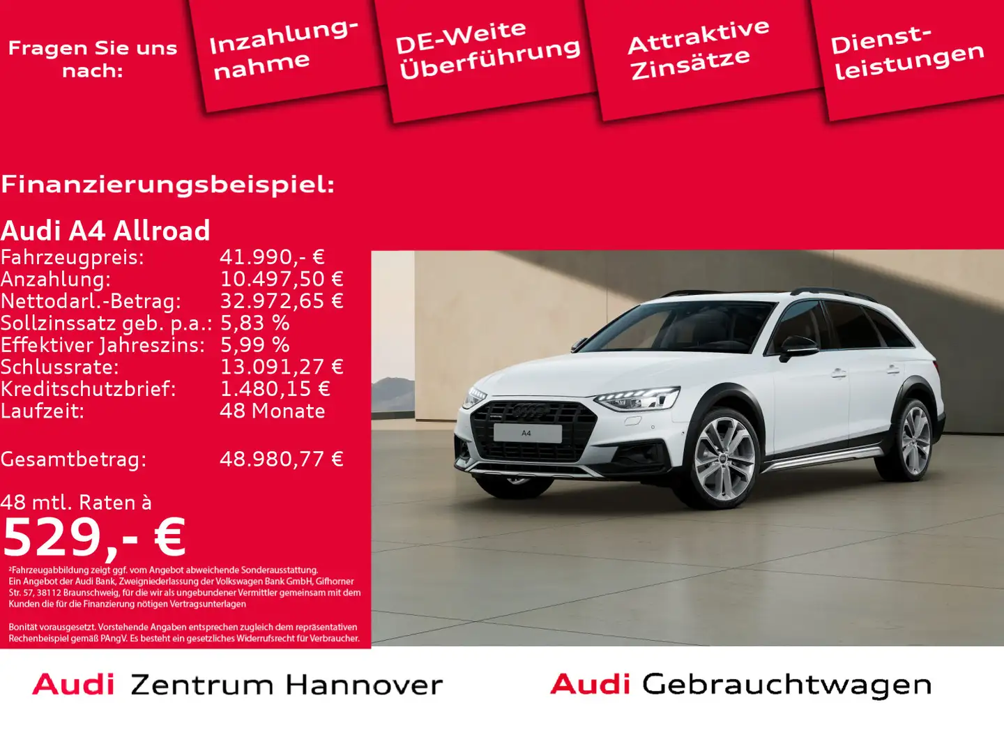 Audi A4 allroad A4 allroad 40 TDI quattro Pano AHK LED Bang & Ol Alb - 1