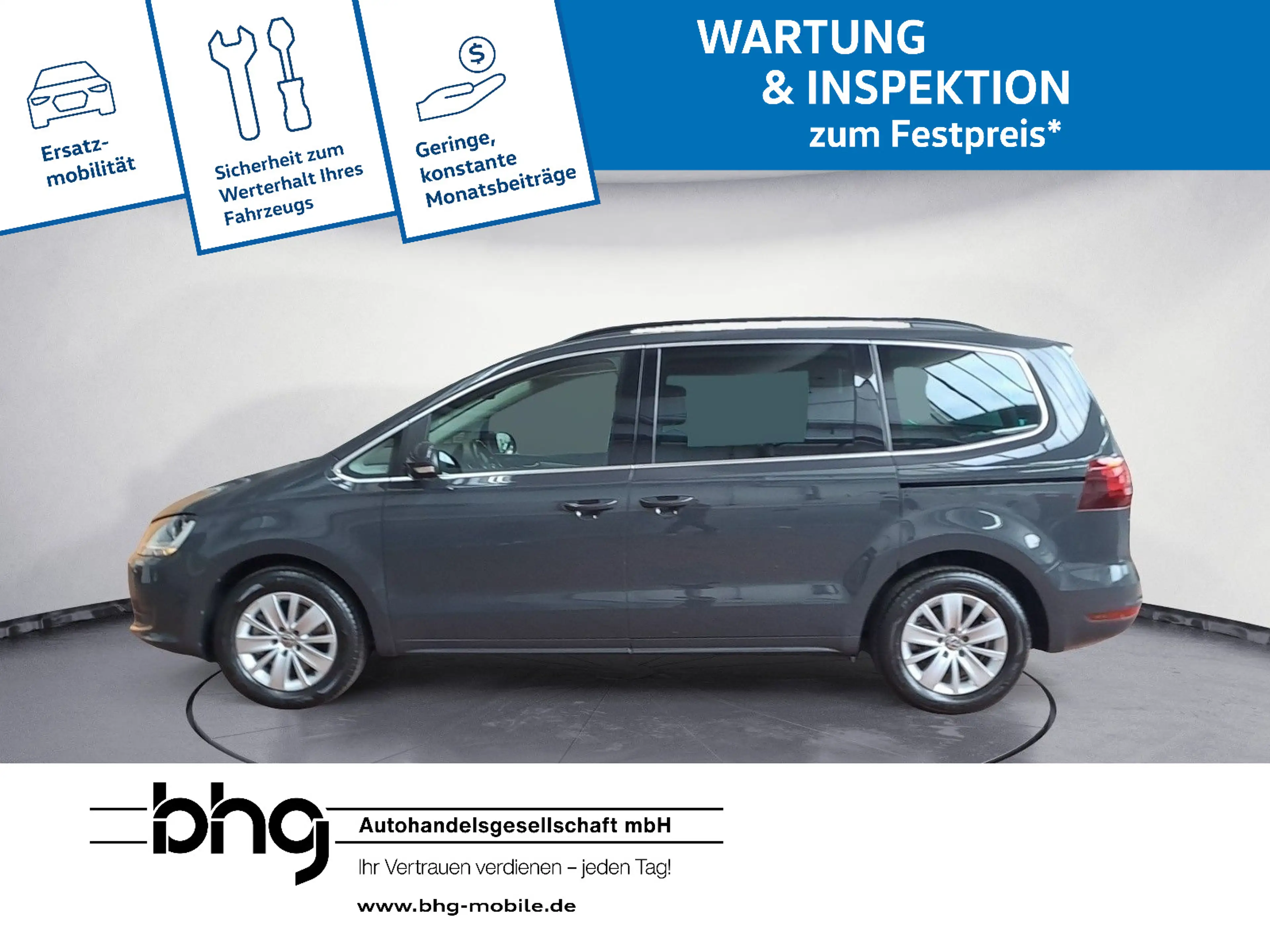 Volkswagen Sharan 1.4 TSI Comfortline DSG *ACC*NAVI*DYNAUDI — photo 3