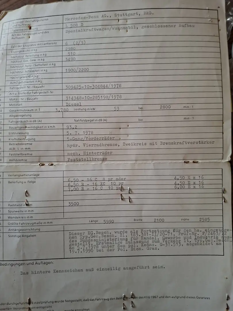 Mercedes-Benz T2 508d - 2