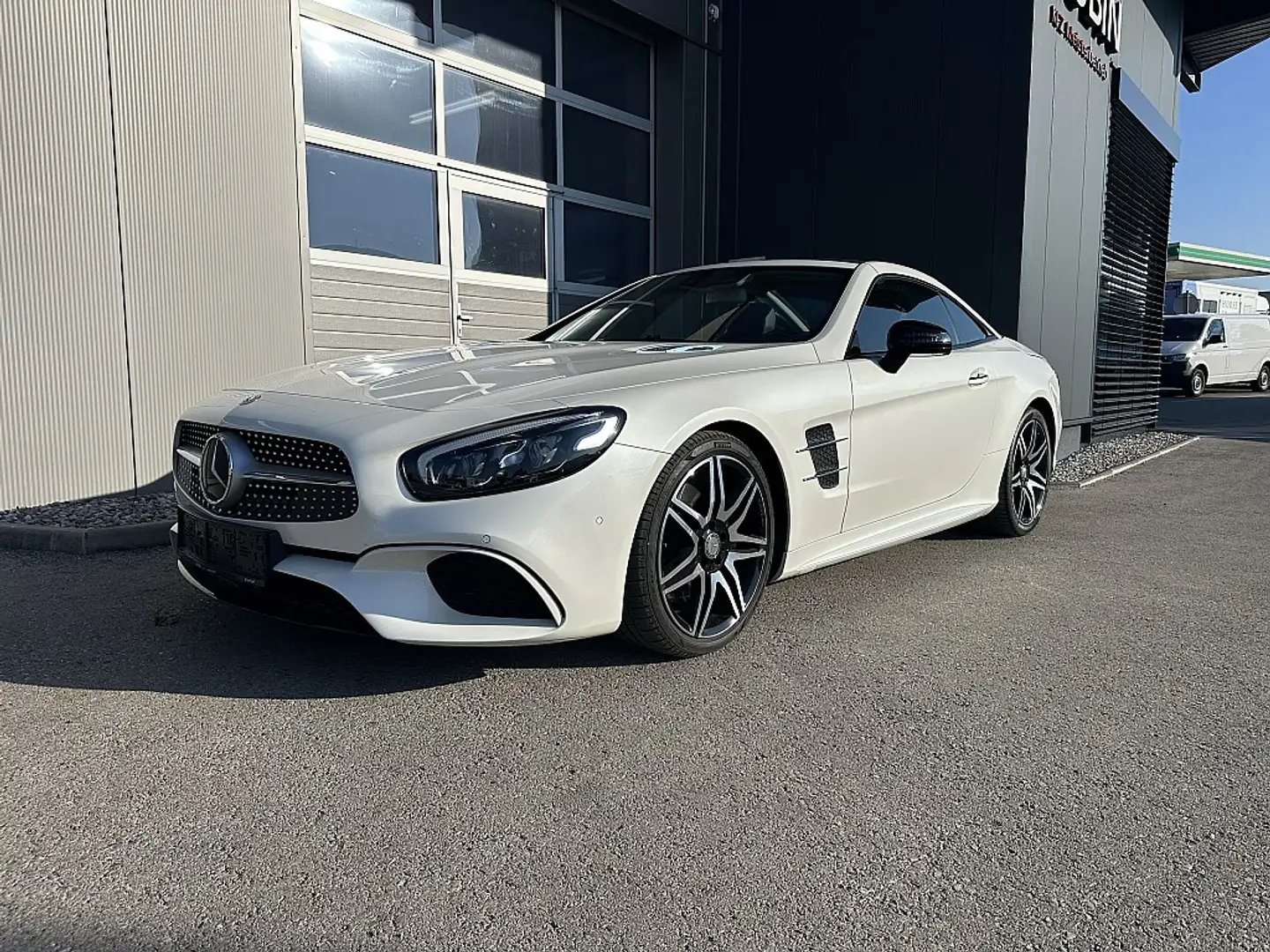 Mercedes-Benz SL 500 Roadster Aut. Blanc - 2