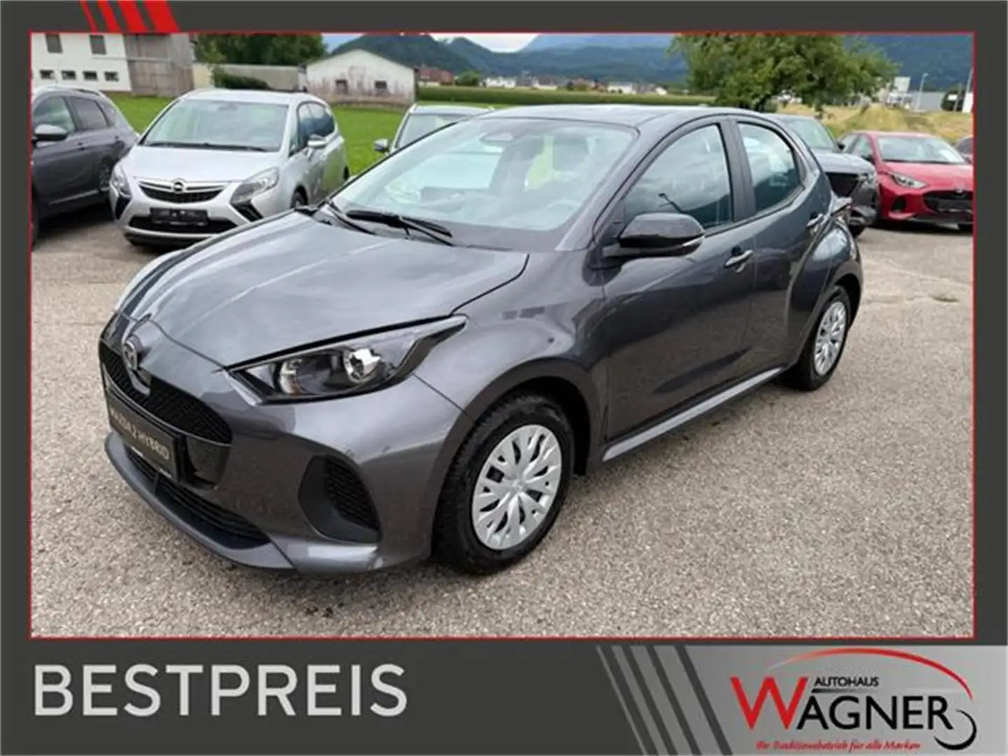 Mazda 2 Hybrid Prime Line Aut. Grau - 1