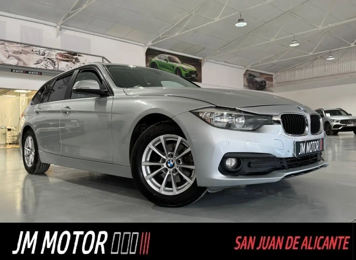 BMW 318 318d Touring Grigio - 1