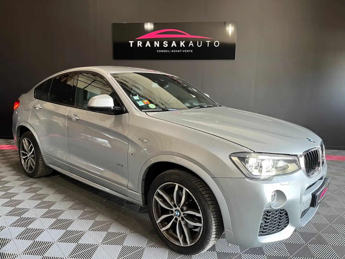 BMW X4 M Sport A Gris - 1