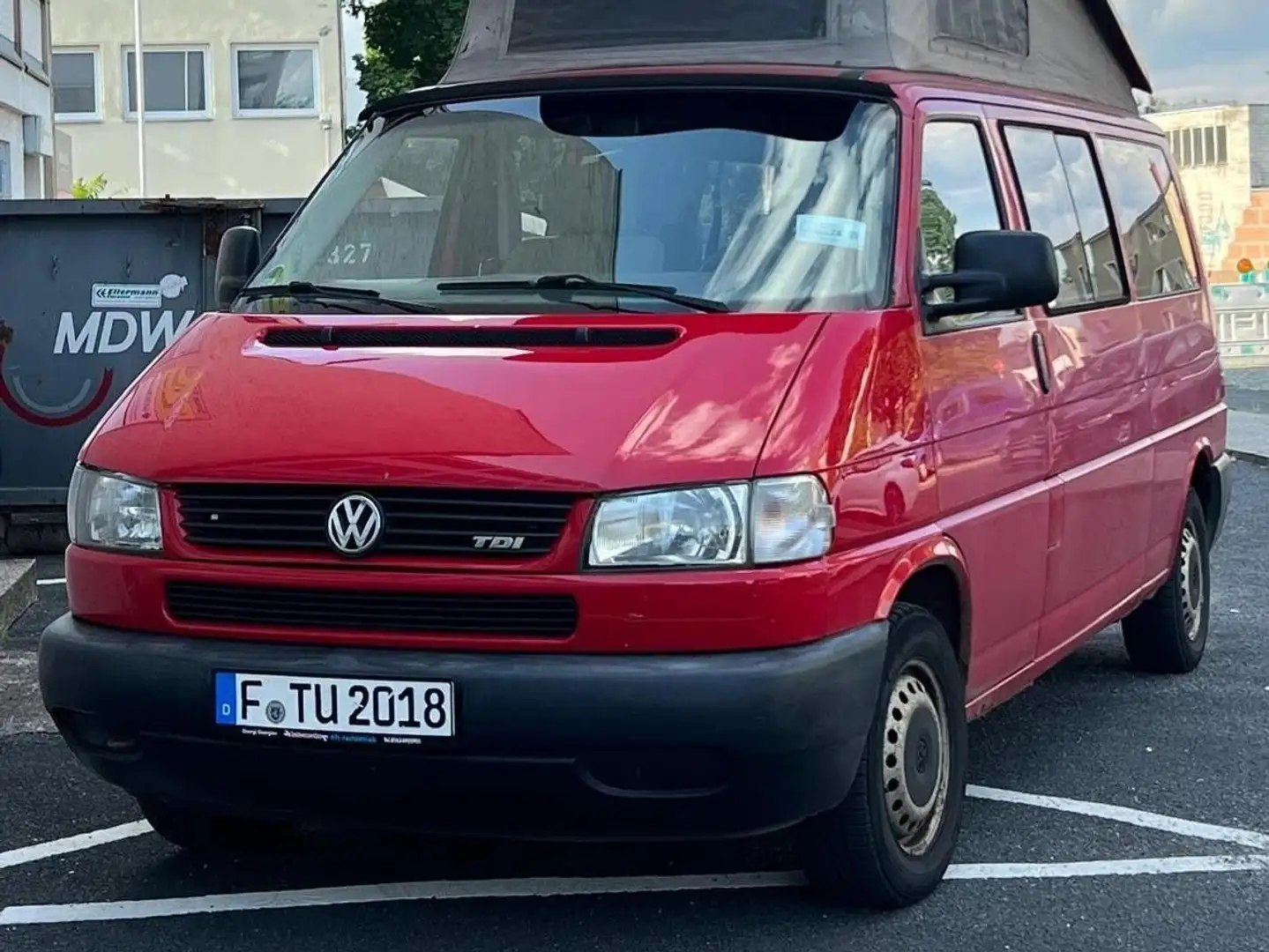 Volkswagen T4 VW T4 Camper crvena - 1