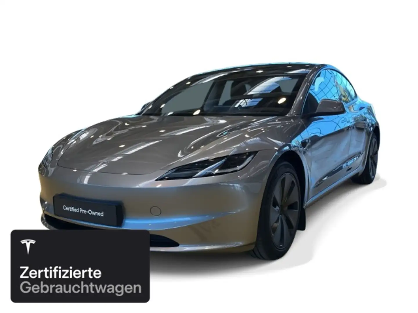 Tesla Model 3 Long Range AWD Argent - 1