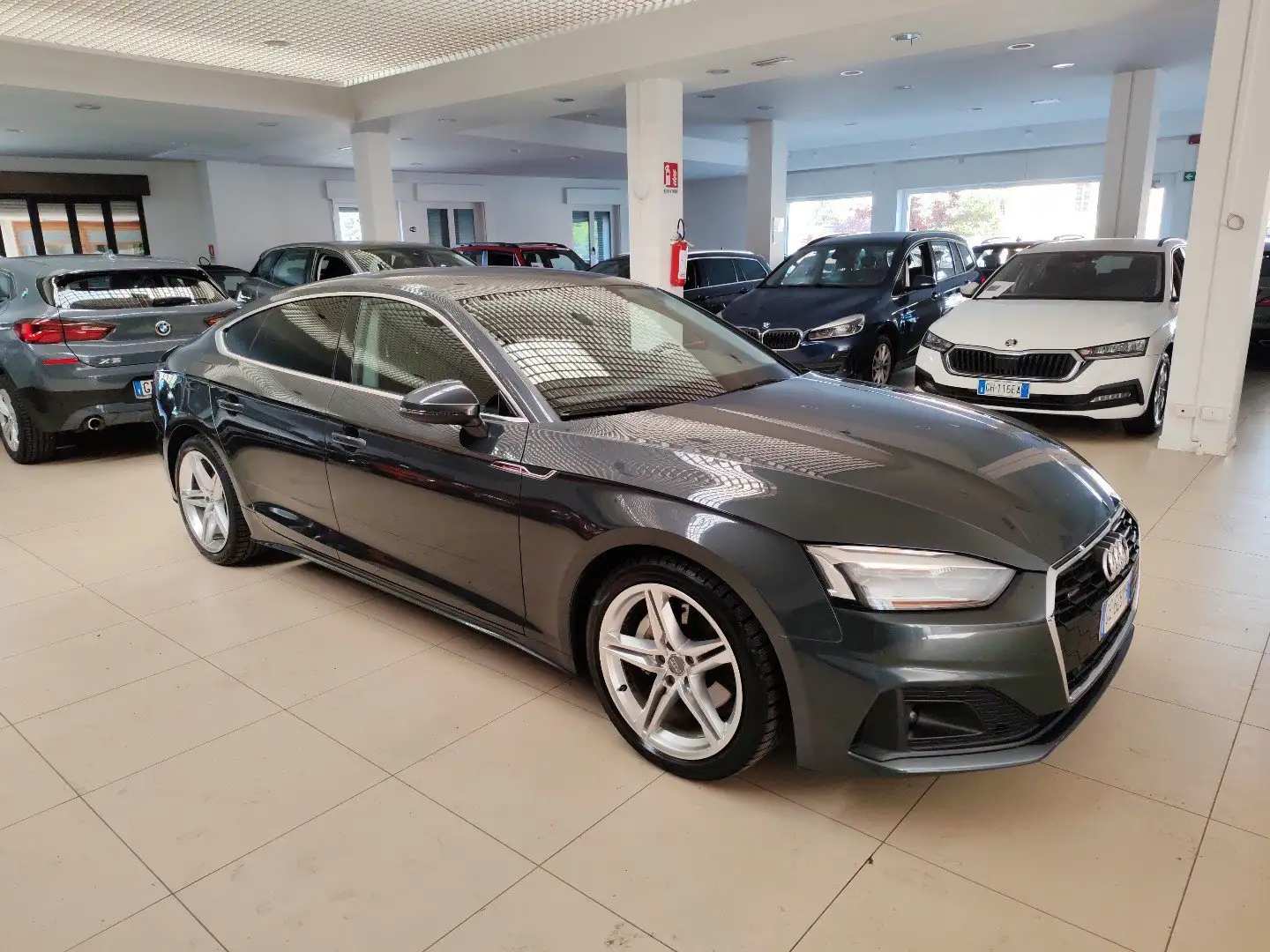 Audi A5 SPB 40TDI 190cv quattro Stronic Sportback LED 1 Grigio - 2