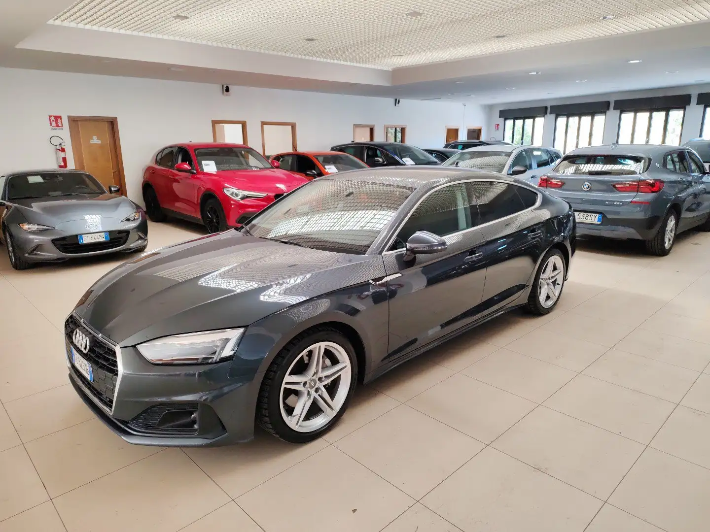 Audi A5 SPB 40TDI 190cv quattro Stronic Sportback LED 1 Grigio - 1