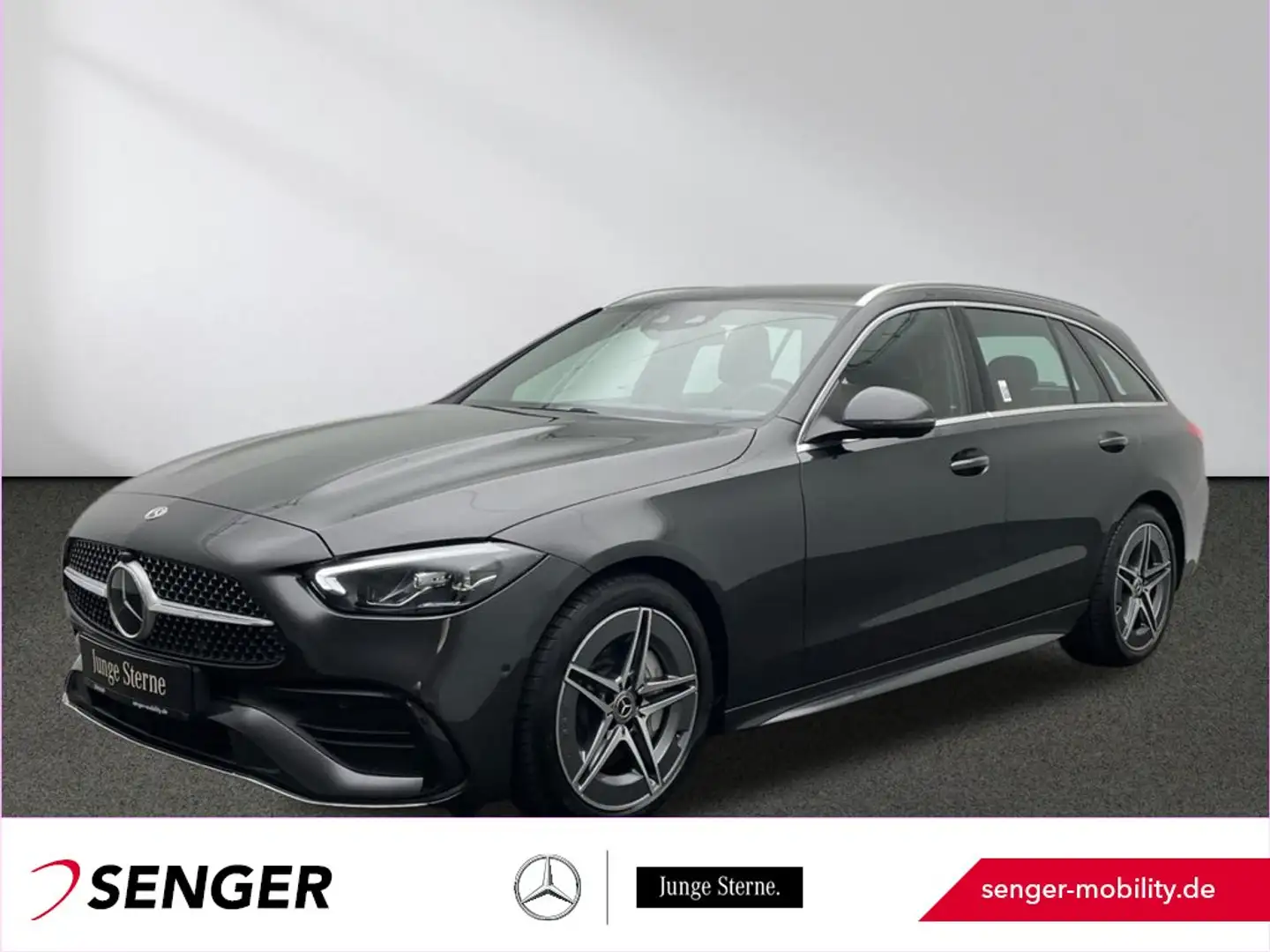 Mercedes-Benz C 300 T d AMG Line Distronic AHK LED Rückfahrk. Grijs - 1