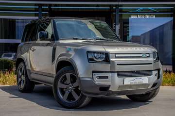 Defender 90 3.0 D MHEV D250 LICHTE VRACHT / HISTORIEK / LUCHTVERING / OPEN DAK / KOELKAST / APPLE CARPLAY / 360°