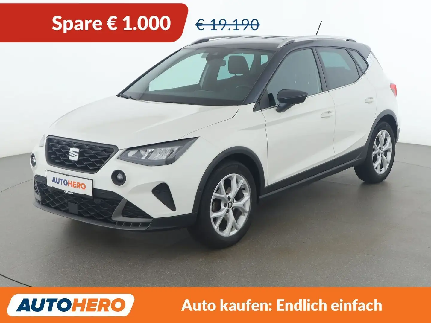 SEAT Arona 1.0 TSI FR Weiß - 1