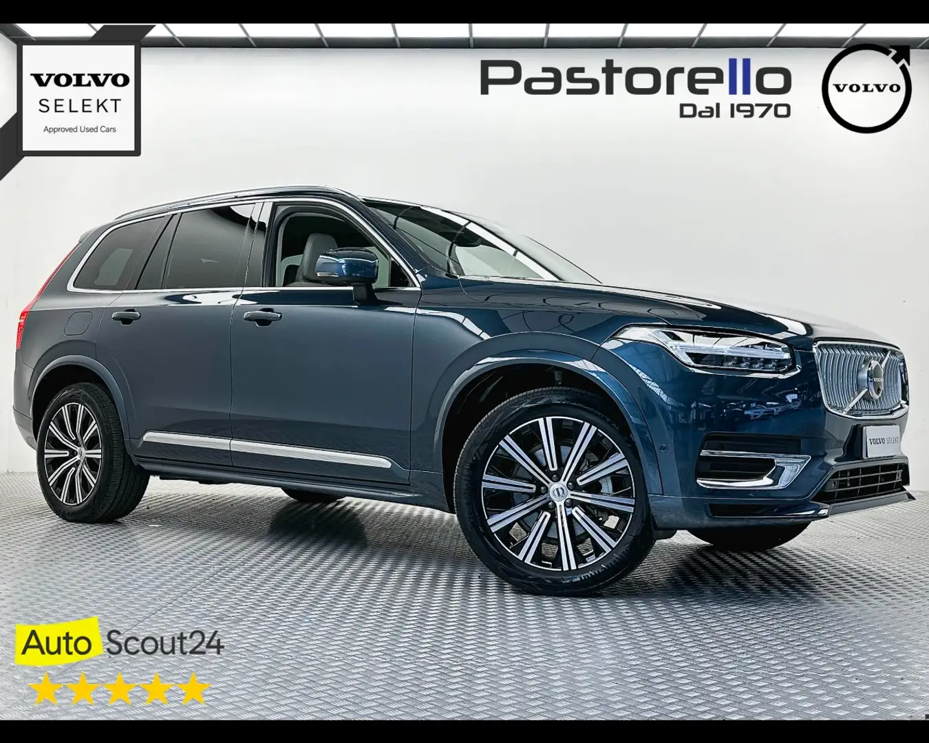 Volvo XC90 B5 (d) AWD automatico 7 posti Plus Bright Blu/Azzurro - 1