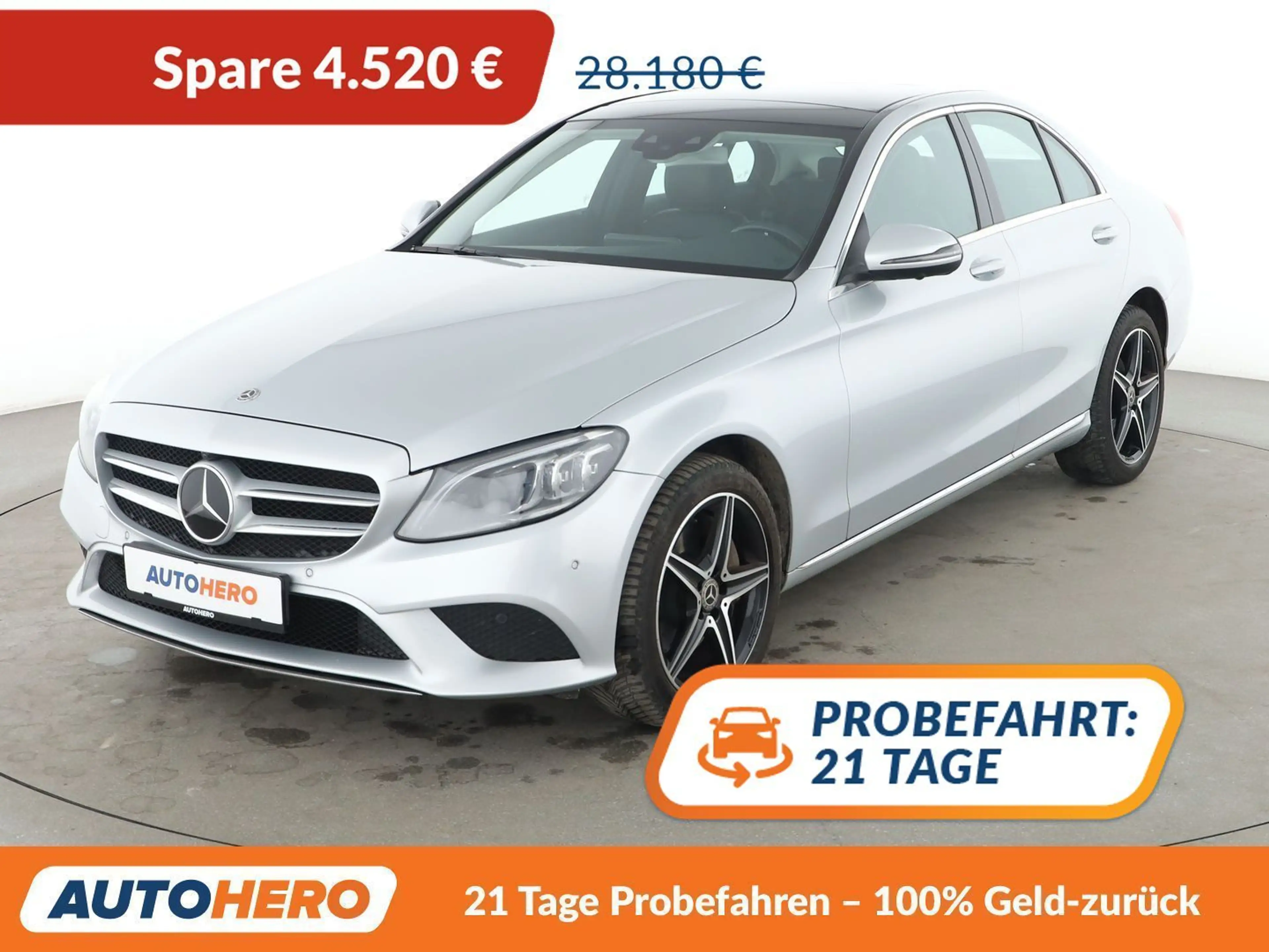 Mercedes-Benz C 400 4Matic Avantgarde Aut.*NAVI*360*SHZ*