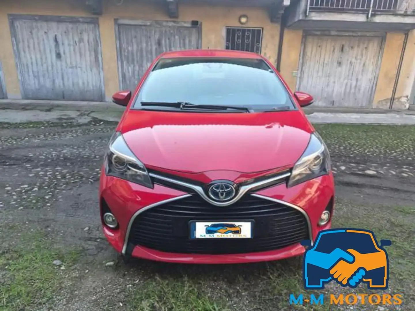 Toyota Yaris 1.5 Hybrid 5 porte Active- CAMBIO AUTOMATICO- Rosso - 2