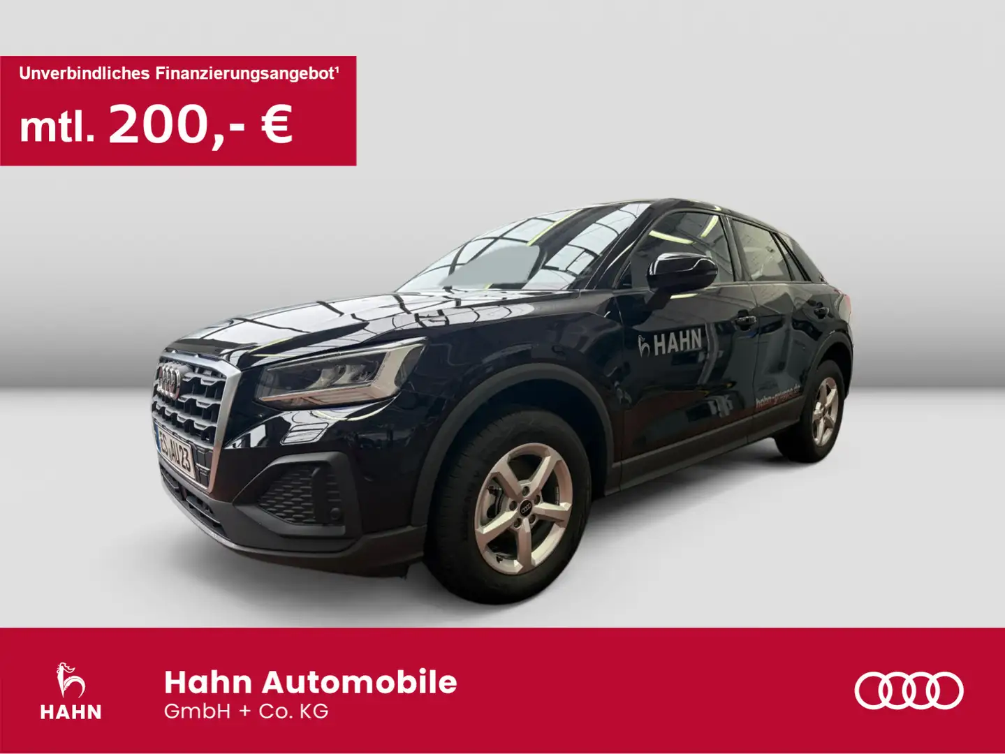 Audi Q2 30 TFSI 85(116) kW(PS) Schalter, ACC, Kamera, Noir - 1