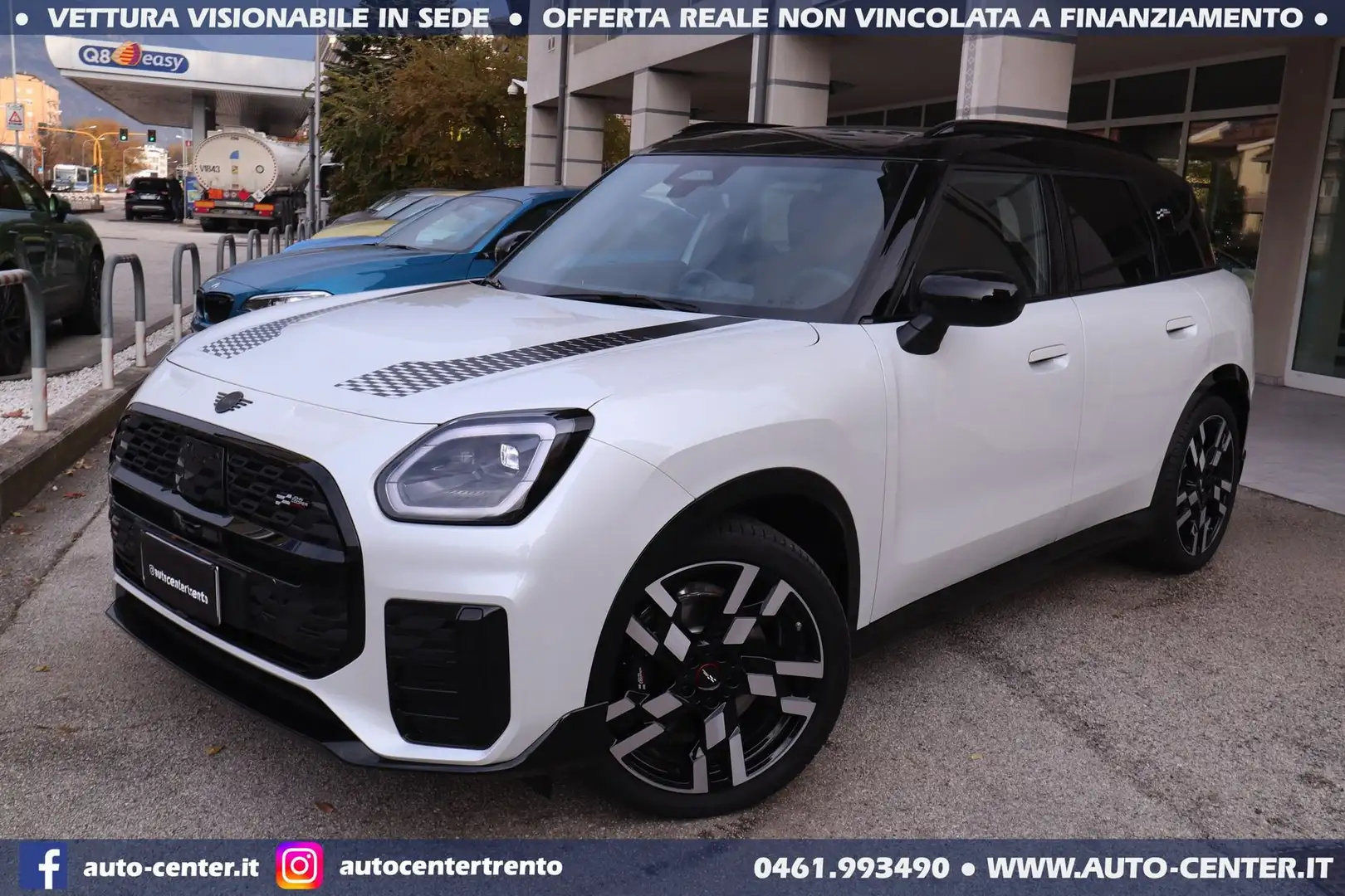 MINI Countryman C JCW Pacchetto L 1.5 170CV Bílá - 2