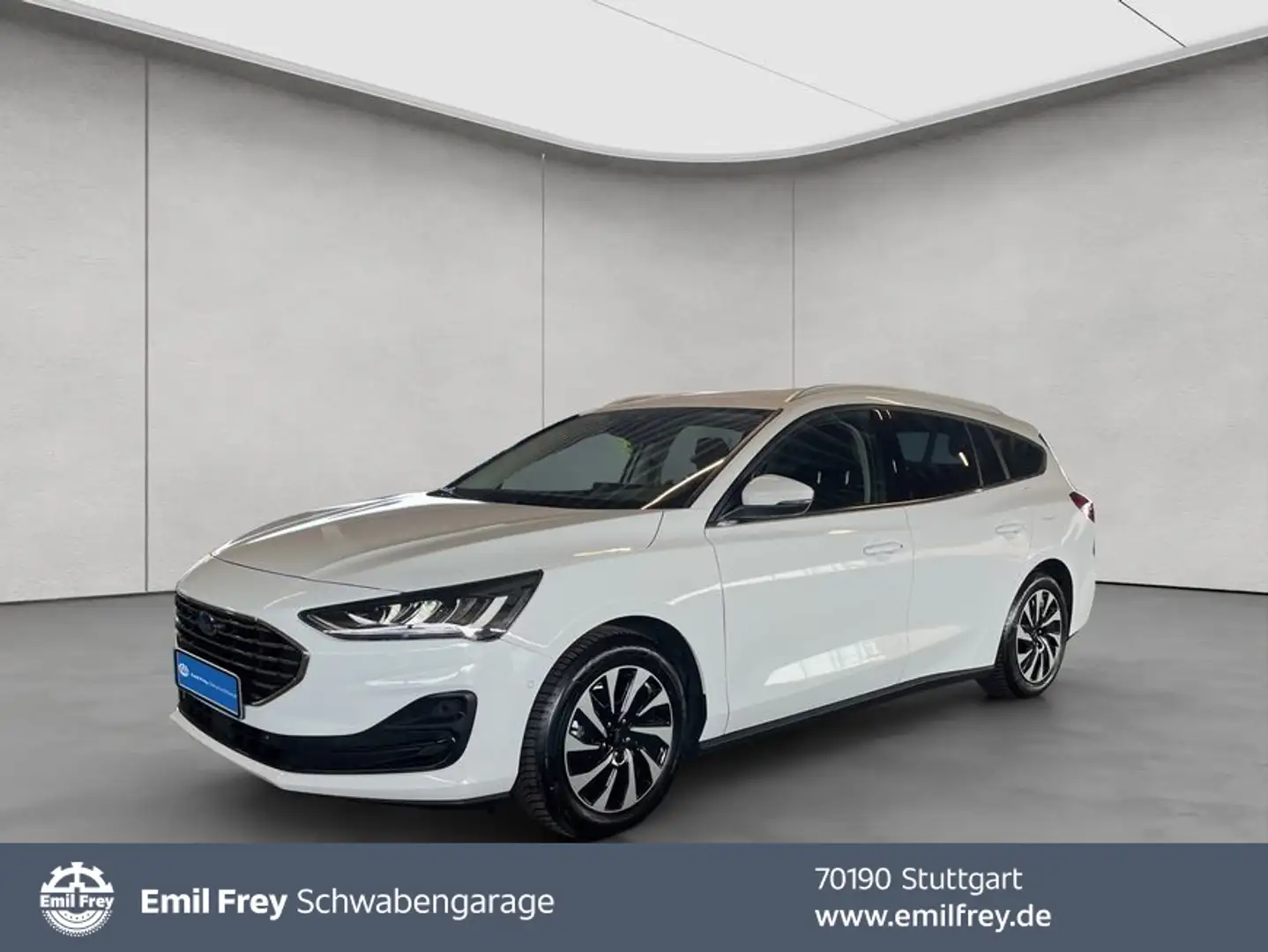 Ford Focus Turnier 1.5 EcoBlue Aut. TITANIUM EDITION Blanc - 1