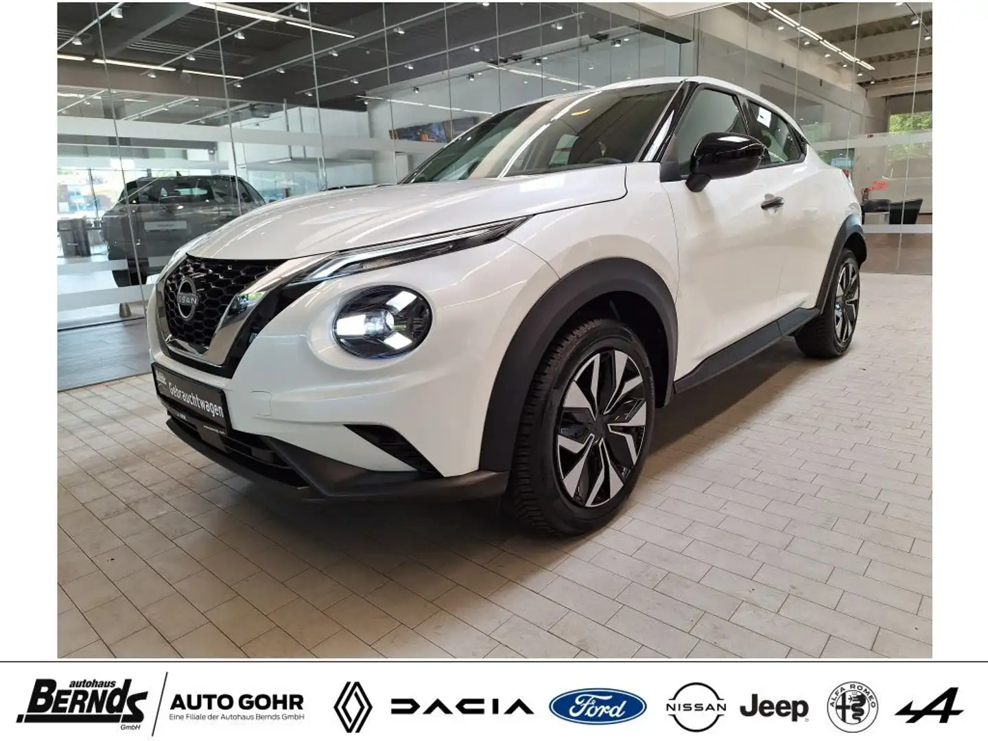 Nissan Juke 1.0 DIG-T Acenta NissanConnect NAVIG. Voll-LED Blanc - 1