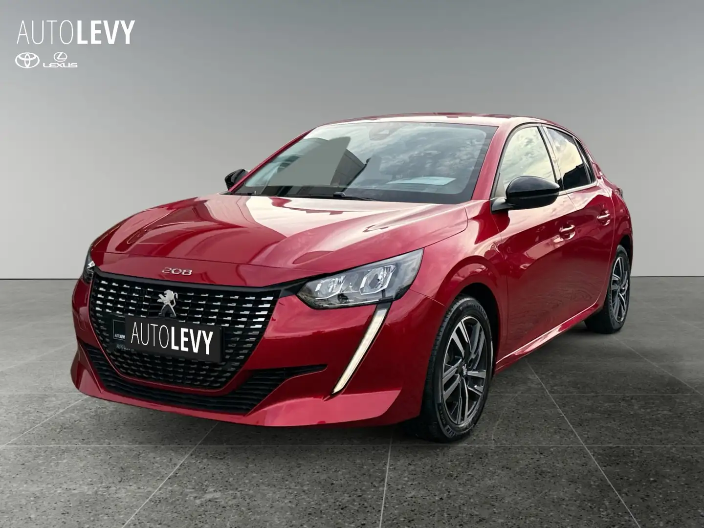 Peugeot 208 1.2 PureTech 100 Allure +LED+Navi+Tempo+PDC+ Roşu - 2