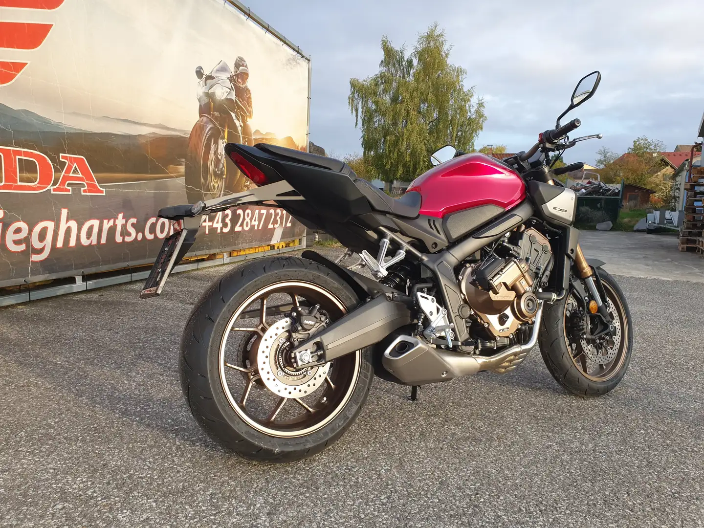 Honda CB 650 R E-Clutch Rot - 2