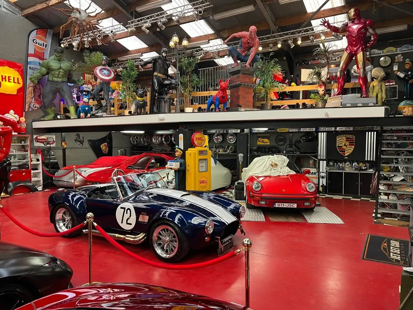 AC Cobra BACKDRAFT - Racing 7.0l V8 427-R Bleu - 2