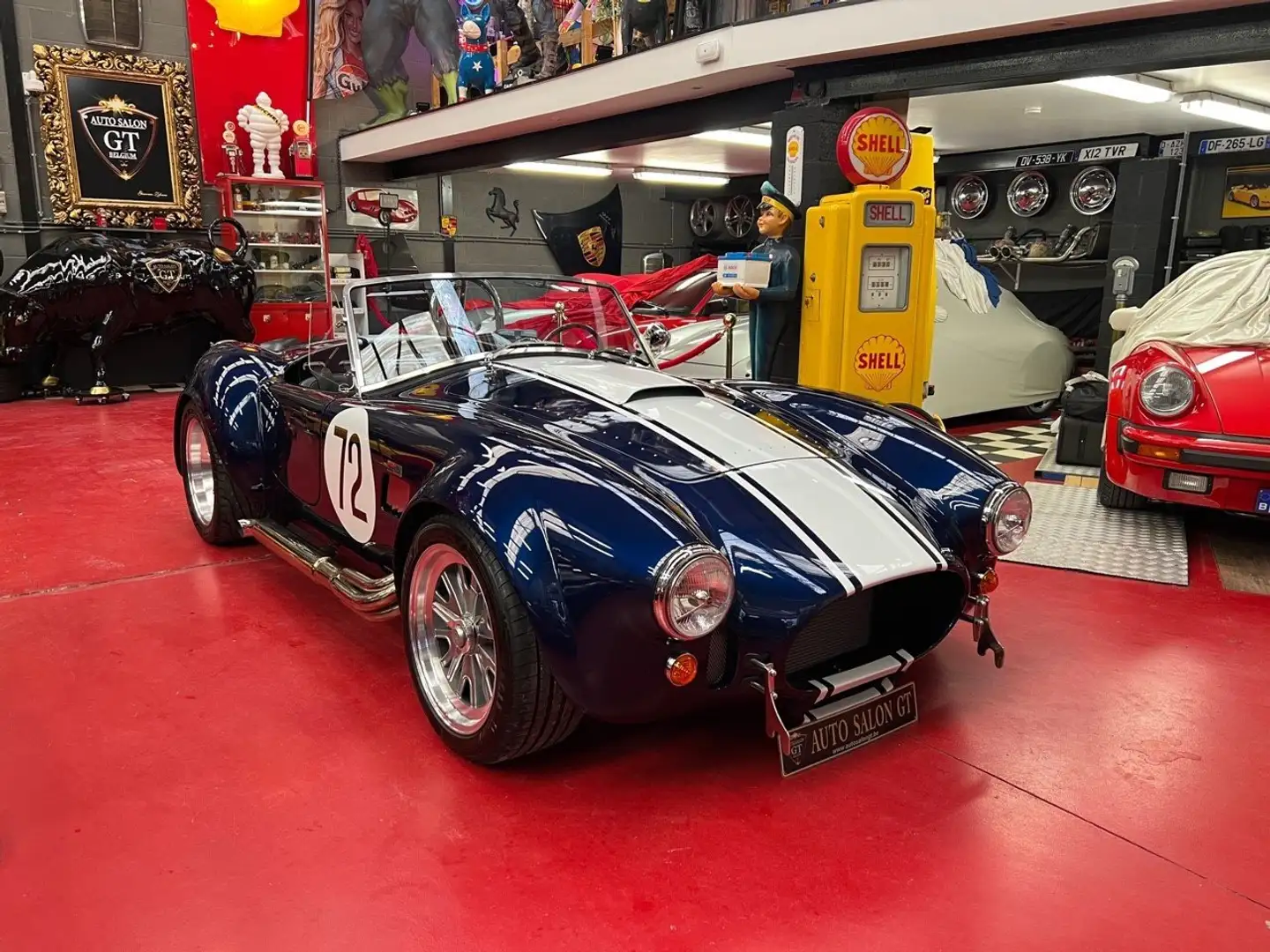 AC Cobra BACKDRAFT - Racing 7.0l V8 427-R *** Blau - 2