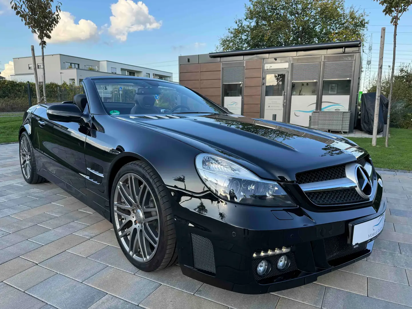 Mercedes-Benz SL 500 SL 500 Brabus *Airscarf*Historie*Pano*Xenon*H&K* Negro - 2