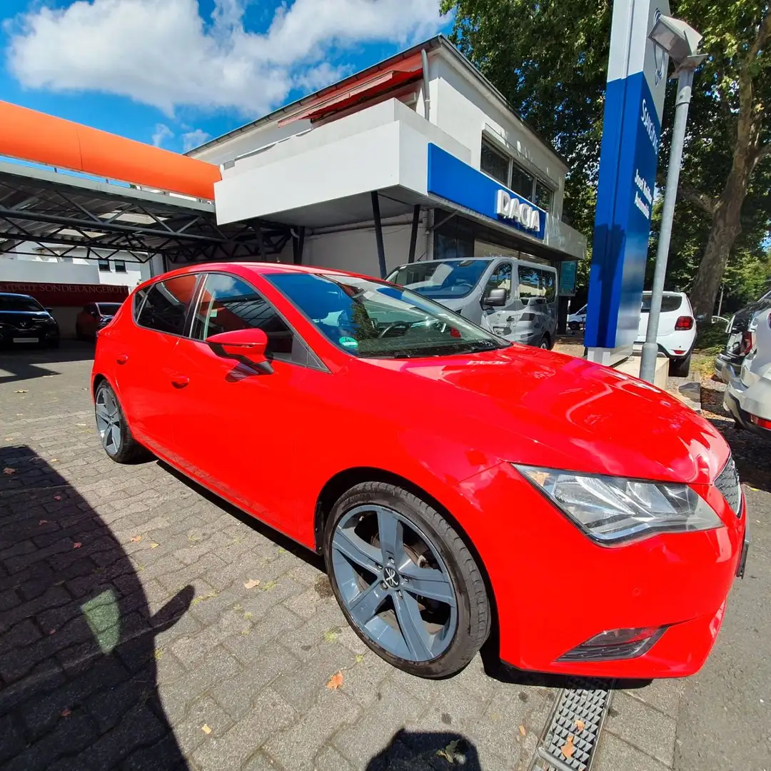 SEAT Leon Style 1.4 TSI, PDC, WIKO, Klimaaut., TOP Rot - 2