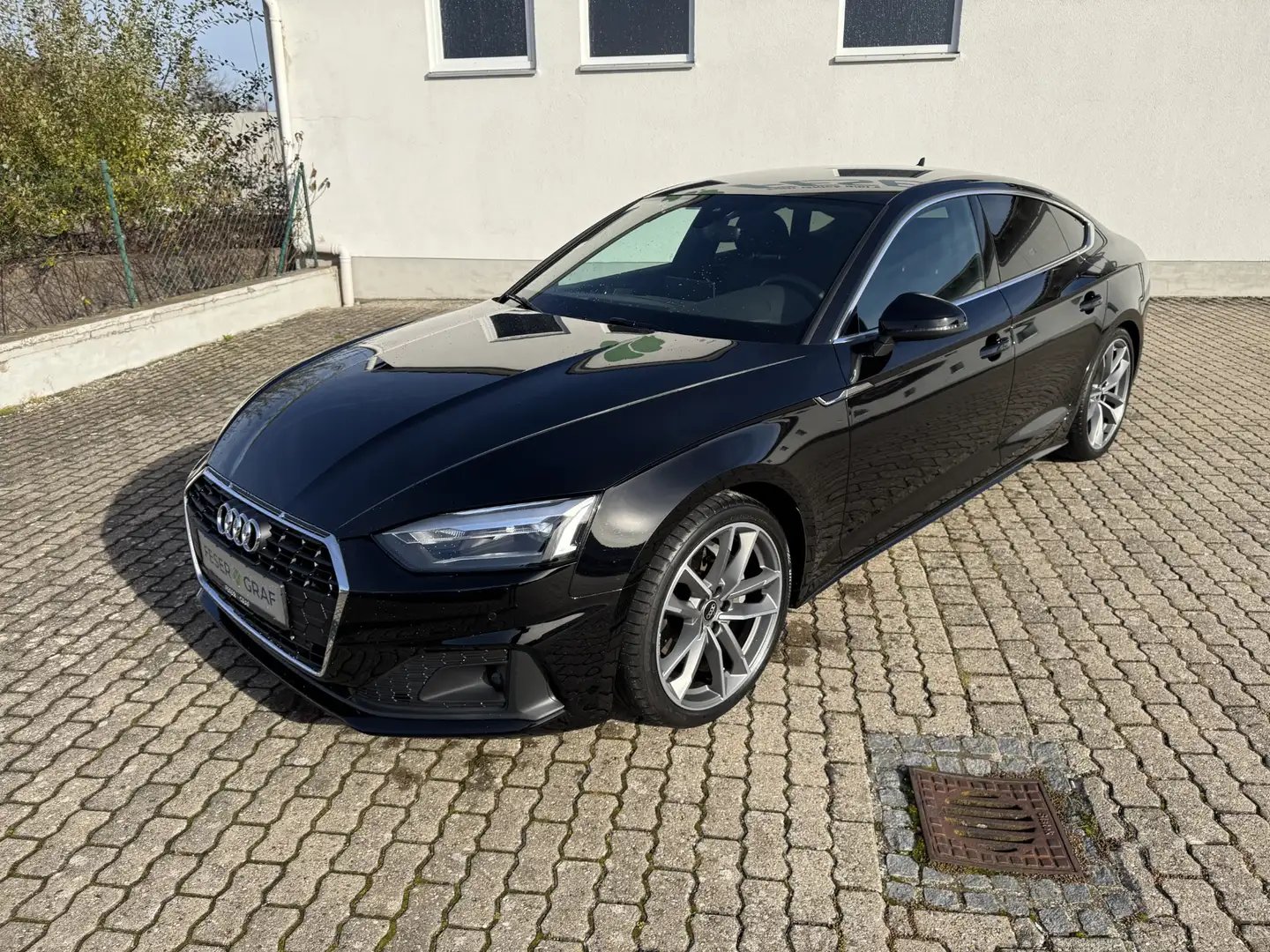 Audi A5 Spb. 40 TFSI S-tr. 19" eHECK GRA LED Fekete - 2