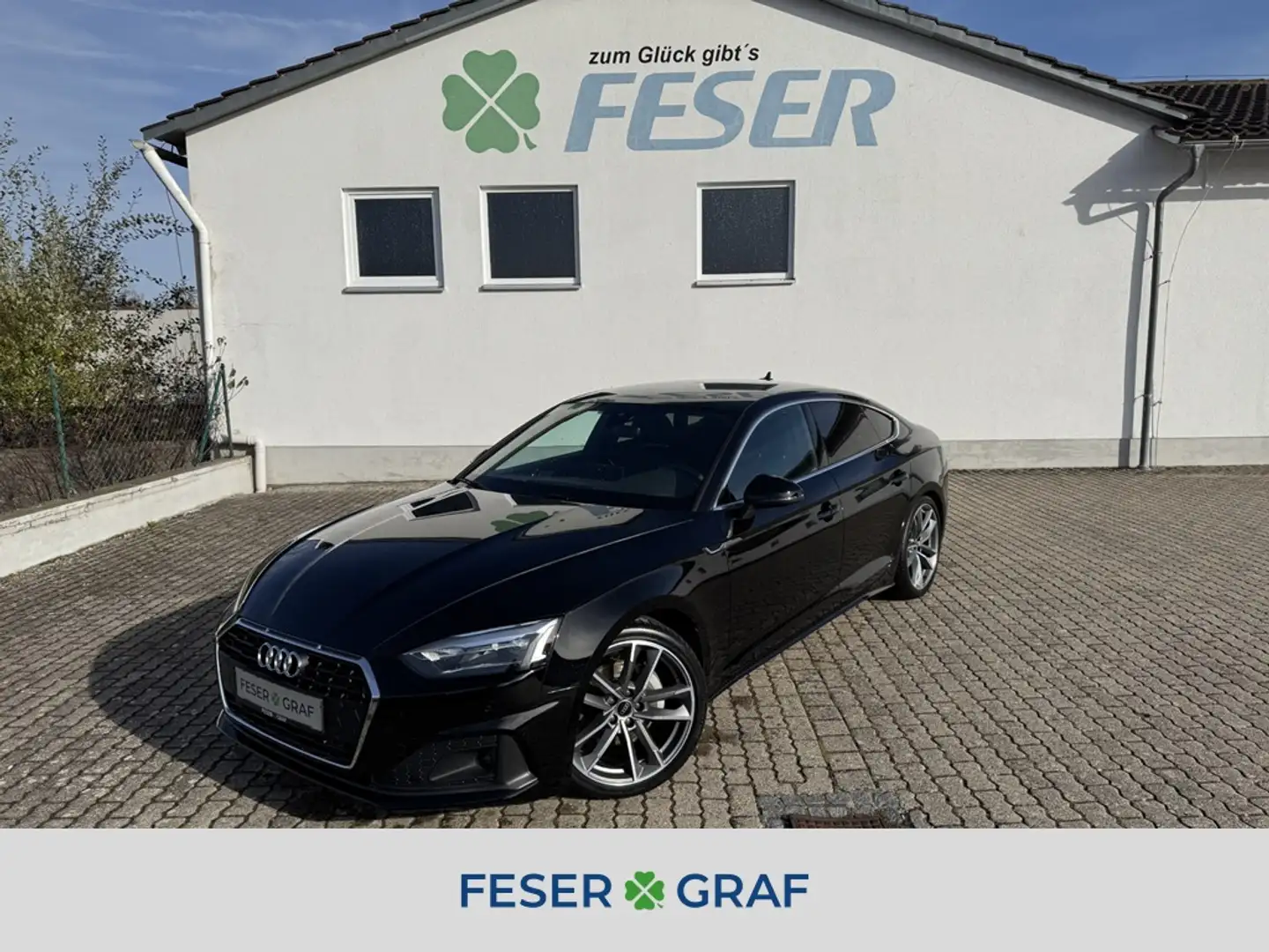 Audi A5 Spb. 40 TFSI S-tr. 19" eHECK GRA LED Fekete - 1