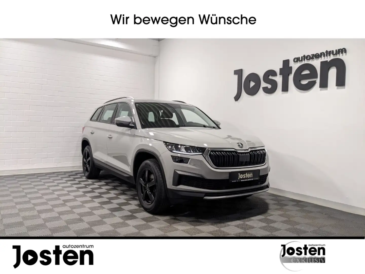 Skoda Kodiaq 2.0 TDI DSG LED DAB PDC Klima SHZ Gris - 1
