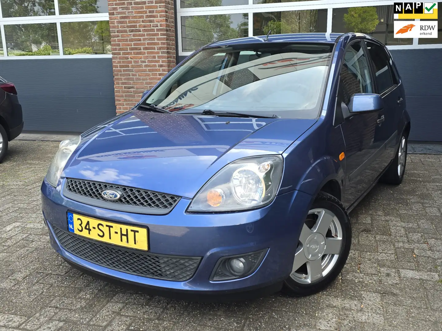 Ford Fiesta 1.3-8V Futura Apk |5DR |Nap |Lm velgen Bleu - 1