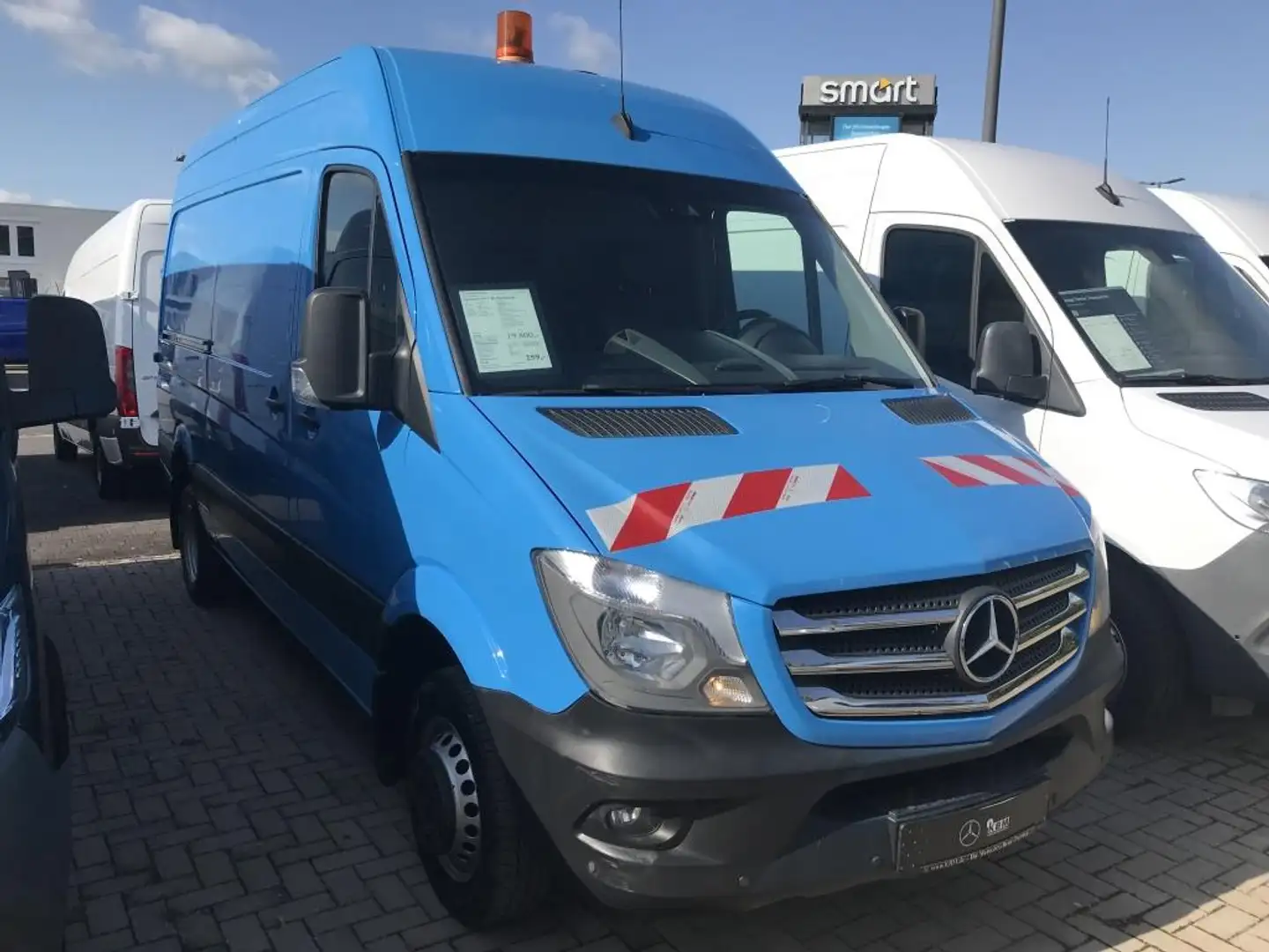 Mercedes-Benz Sprinter 519 CDI Kasten Hochdach Standard AHK Bleu - 2