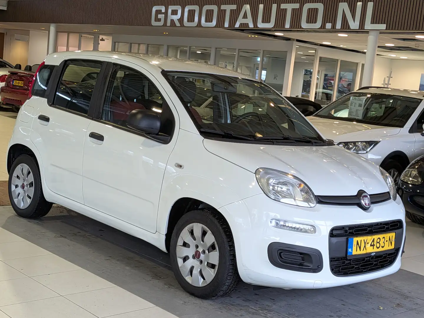 Fiat Panda 0.9 TwinAir Pop Trekhaak, Stuurbekrachtiging Wit - 1