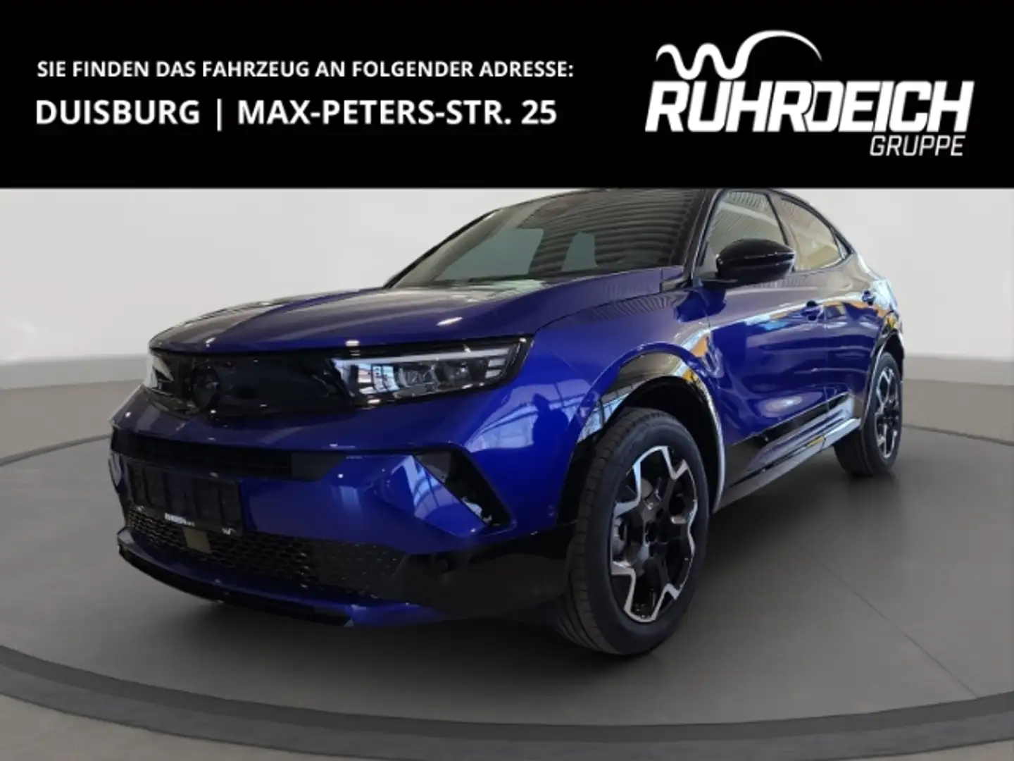 Opel Mokka GS 1.2 Mild-Hybrid EU6e SZH LenkradHZG Navi akt. S Blau - 1