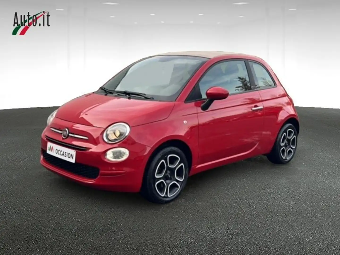 Fiat 500C 1.0 MHEV & Carplay Rouge - 1