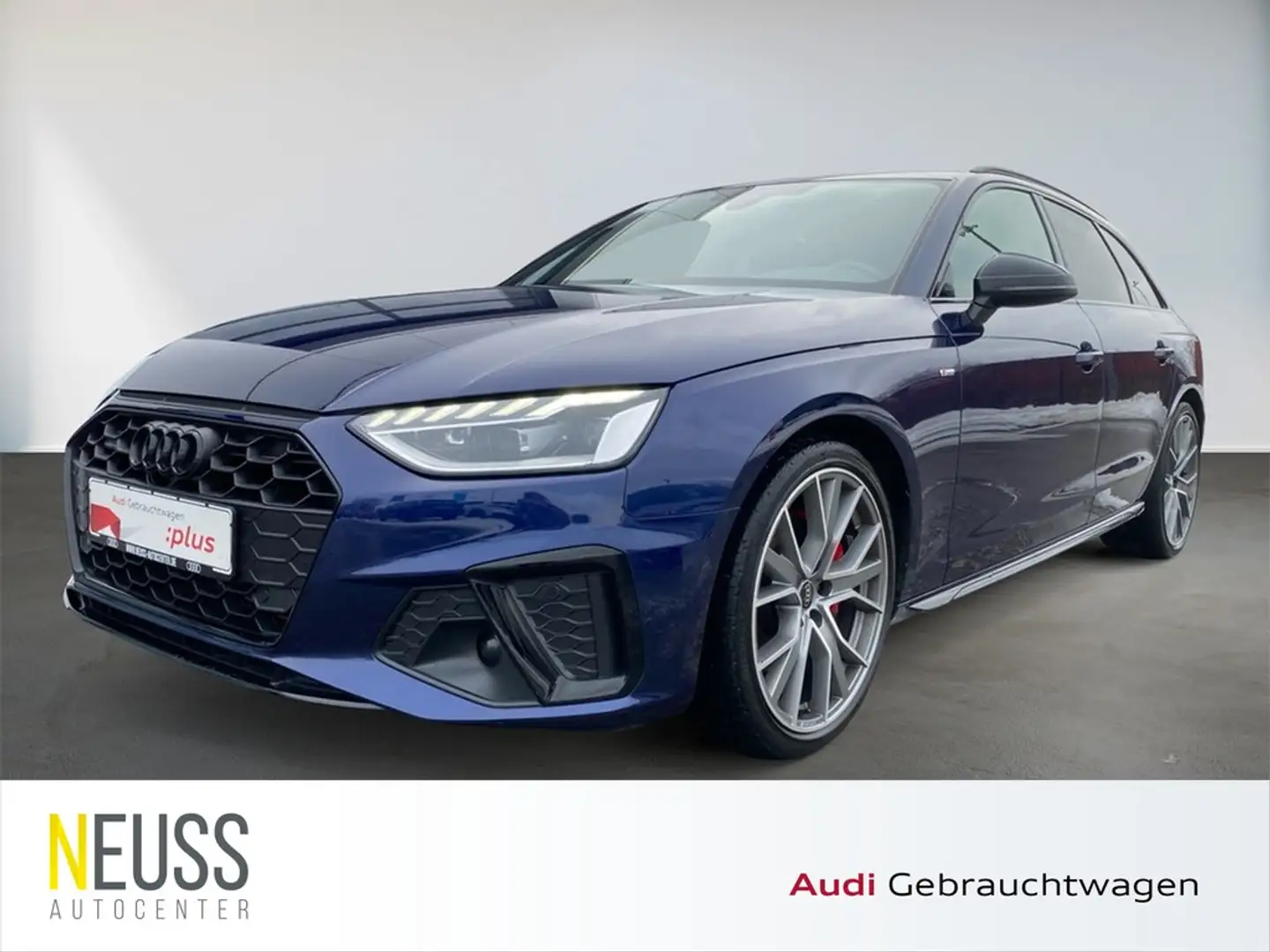 Audi A4 Avant 40 TFSI quattro S line competition plus Blau - 1