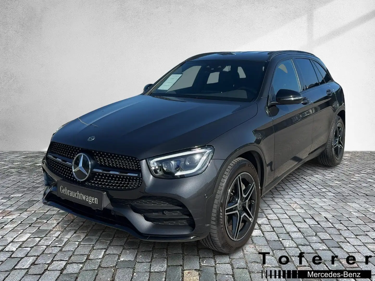 Mercedes-Benz GLC 220 d 4MATIC Leder RKam Klima Shz Ambi eHeck Grau - 1