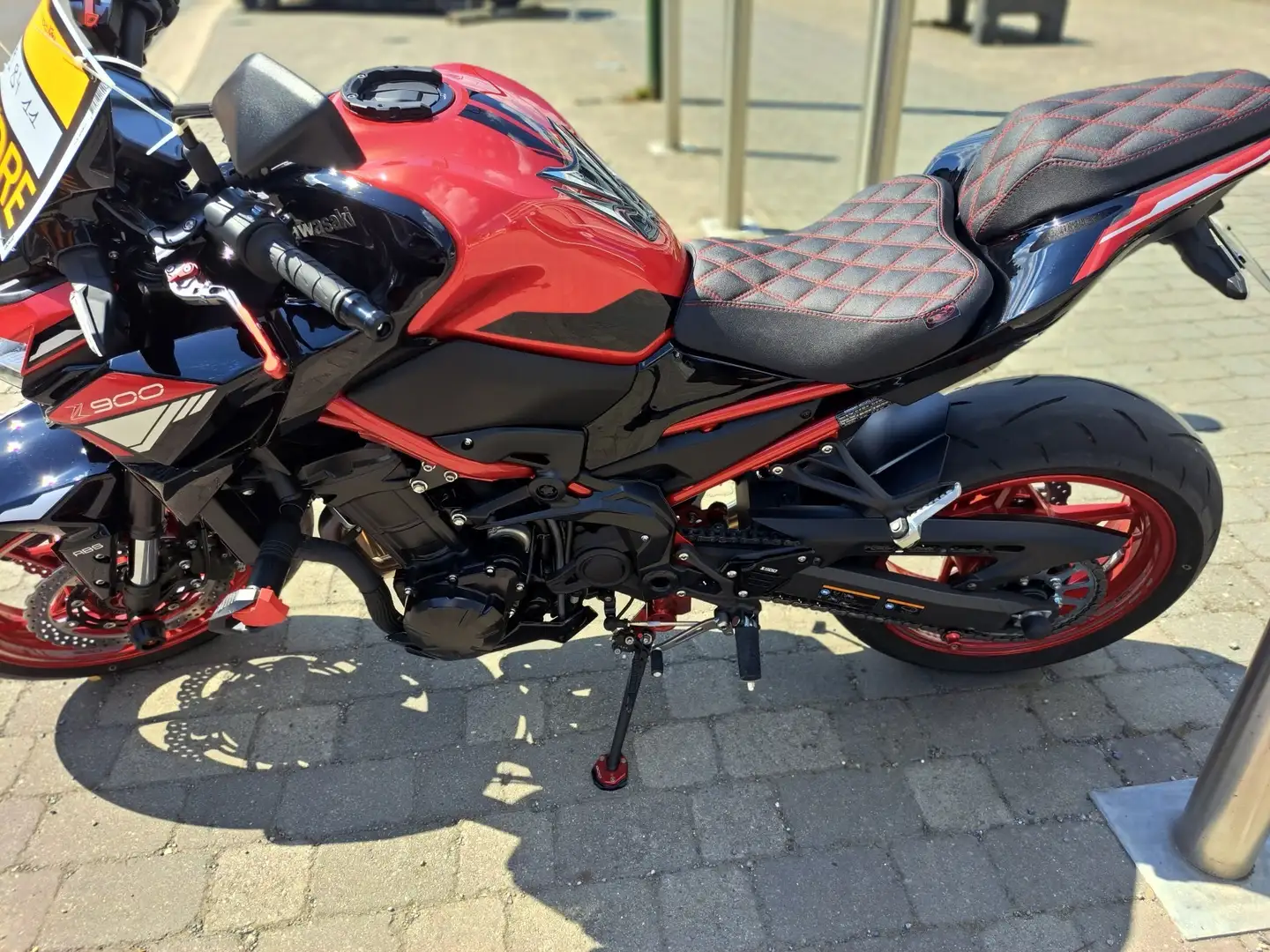 Kawasaki 900 Z Piros - 2