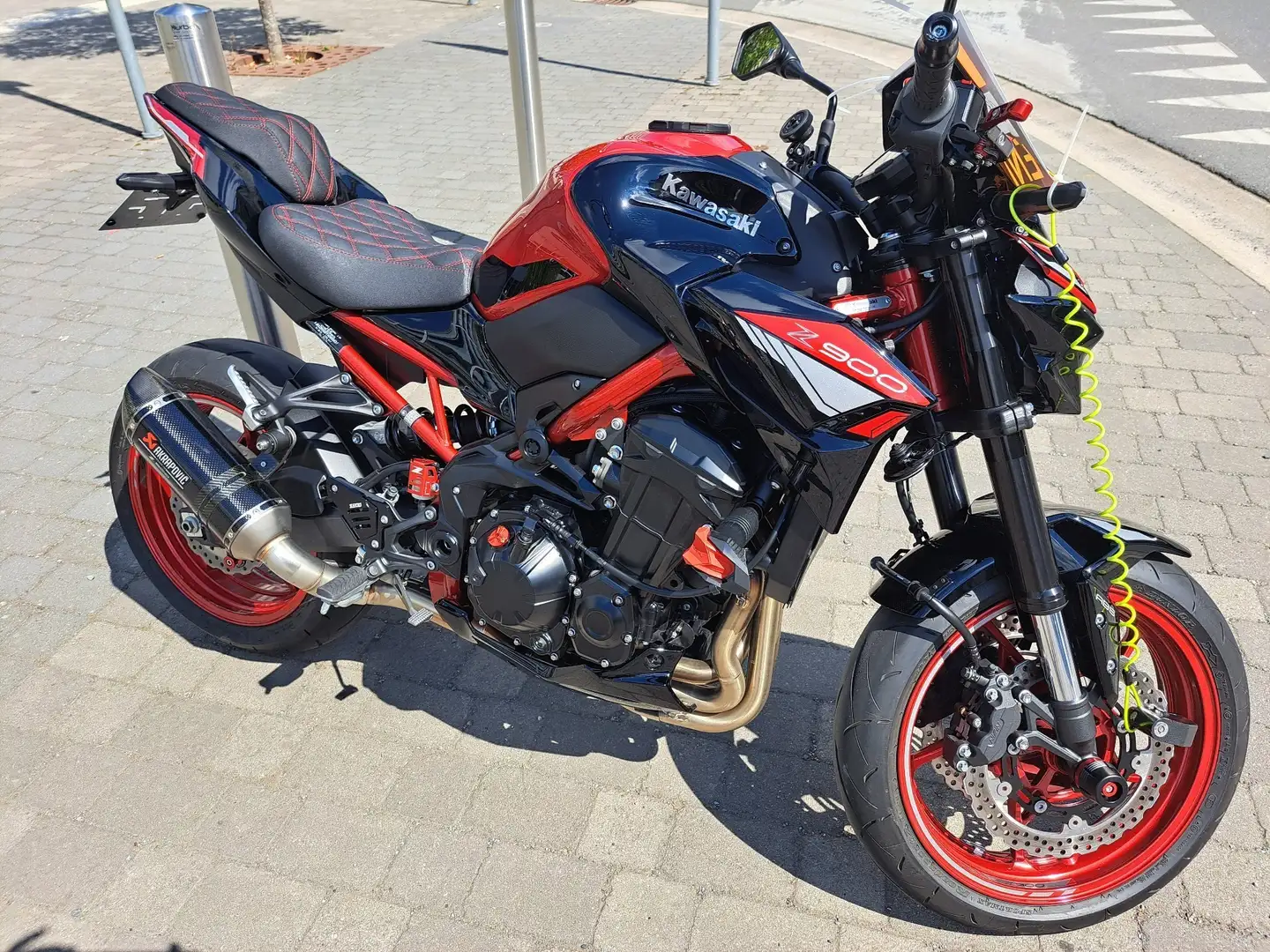 Kawasaki 900 Z Piros - 1